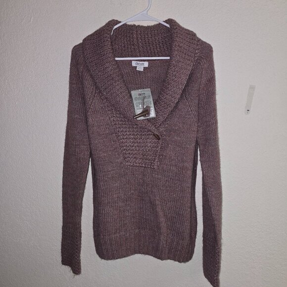 Guide Series sz M Sweater Shawl Collar NWT - Picture 1 of 3